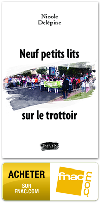 Livre du Docteur Nicole Delepine : 9 petits lits sur le trottoir