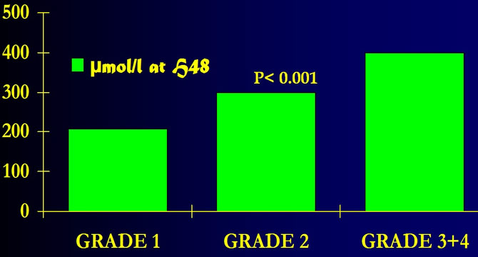 methotrexatemia and histologic response